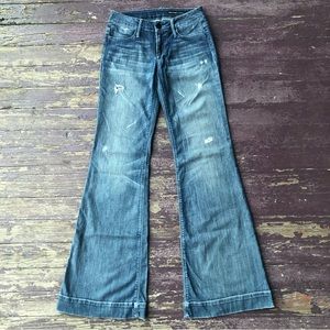 Black Orchid Vintage Blue Flare Jeans
